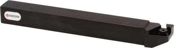 Kyocera - KTGF, External, Right Hand, 2.5mm Max Depth of Cut, 0.33 to 2.5mm Groove Width, Indexable Grooving Tool Holder - TGF32.. Insert Compatibility, 12mm Shank Height, 12mm Shank Width, 120mm OAL - Americas Industrial Supply