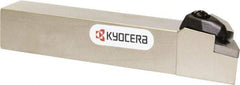 Kyocera - DDJN, Left Hand Cut, 93° Lead Angle, 25mm Shank Height x 25mm Shank Width, Negative Rake Indexable Turning Toolholder - 150mm OAL, DN.. 43.. Insert Compatibility, Series DDJN - Americas Industrial Supply