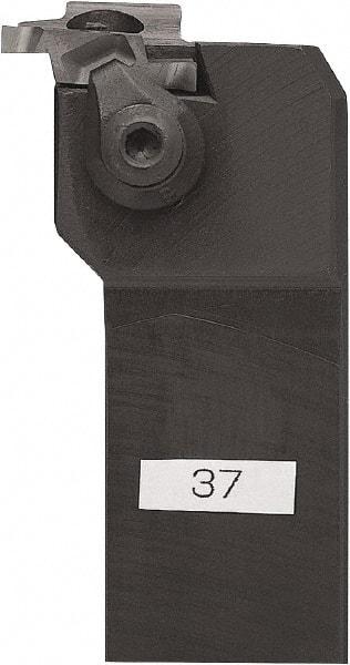 Kyocera - GFVT, External, Right Hand, 2.2mm Max Depth of Cut, 2.5 to 6mm Groove Width, Indexable Grooving Tool Holder - GVF-AA Insert Compatibility, 20mm Shank Height, 20mm Shank Width, 125mm OAL - Americas Industrial Supply