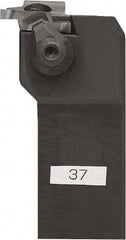 Kyocera - GFVT, External, Right Hand, 0.18" Max Depth of Cut, 2.4892 to 5.9944mm Groove Width, Indexable Grooving Tool Holder - GVF... B, GVF... BR Insert Compatibility, 1" Shank Height, 1" Shank Width, 6" OAL - Americas Industrial Supply