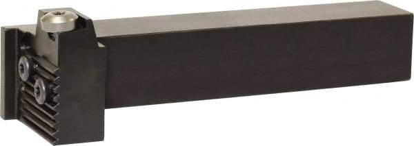 Kyocera - KGDS, External, Right Hand, 10mm Max Depth of Cut, 3mm Max Groove Width, Indexable Grooving Tool Holder - Multiple Insert Compatibility, 20mm Shank Height, 20mm Shank Width, 125mm OAL - Americas Industrial Supply