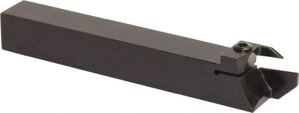 Kyocera - KGM, External, Left Hand, 16.002mm Max Depth of Cut, 3 to 4mm Groove Width, Indexable Grooving Tool Holder - Multiple Insert Compatibility, 16mm Shank Height, 16mm Shank Width, 120mm OAL - Americas Industrial Supply