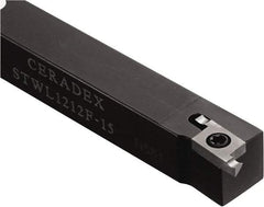 Kyocera - STWL, External, Left Hand, 3mm Max Depth of Cut, Indexable Grooving Tool Holder - TWFGL.. Insert Compatibility, 20mm Shank Height, 20mm Shank Width, 125mm OAL - Americas Industrial Supply