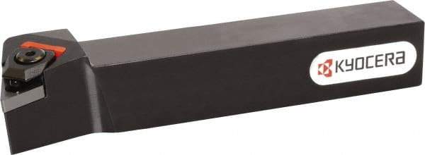 Kyocera - WTKN, Right Hand Cut, 75° Lead Angle, 25mm Shank Height x 25mm Shank Width, Negative Rake Indexable Turning Toolholder - 150mm OAL, TN.. 33.. Insert Compatibility, Series WTKN - Americas Industrial Supply