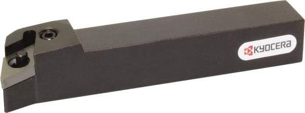 Kyocera - PDHN, Left Hand Cut, 107.50° Lead Angle, 25mm Shank Height x 25mm Shank Width, Negative Rake Indexable Turning Toolholder - 150mm OAL, DN.. 43.. Insert Compatibility, Series PDHN - Americas Industrial Supply