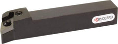 Kyocera - PDHN, Right Hand Cut, 107.50° Lead Angle, 20mm Shank Height x 20mm Shank Width, Negative Rake Indexable Turning Toolholder - 125mm OAL, DN.. 43.. Insert Compatibility, Series PDHN - Americas Industrial Supply