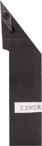 Kyocera - SVJB, Left Hand Cut, 93° Lead Angle, 25mm Shank Height x 25mm Shank Width, Neutral Rake Indexable Turning Toolholder - 150mm OAL, VB.. 22.., VC.. 22.. Insert Compatibility, Series SVJB - Americas Industrial Supply