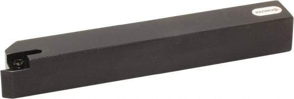 Kyocera - SABS, Right Hand Cut, 75° Lead Angle, 3/8" Shank Height x 3/8" Shank Width, Indexable Turning Toolholder - 120.65mm OAL, ABS..40.. Insert Compatibility, Series SABS - Americas Industrial Supply