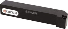 Kyocera - SCLC, Left Hand Cut, 95° Lead Angle, 25mm Shank Height x 25mm Shank Width, Neutral Rake Indexable Turning Toolholder - 150mm OAL, CC.. 325.. Insert Compatibility, Series SCLC - Americas Industrial Supply
