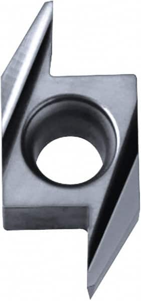 Kyocera - ABS15 Grade PR1225 Carbide Turning Insert - Megacoat Finish, Parallelogram, 5/32" Thick, 0.1524mm Corner Radius - Americas Industrial Supply
