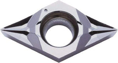 Kyocera - DCGT32.51 SK Grade PR1225 Carbide Turning Insert - Megacoat Finish, 55° Diamond, 3/8" Inscr Circle, 5/32" Thick, 1/64" Corner Radius - Americas Industrial Supply