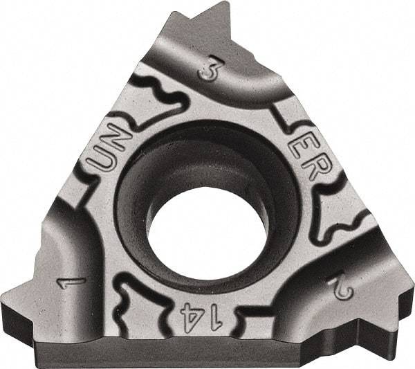Kyocera - 16ER External Right Hand 24 UN Laydown Threading Insert - Grade PR1115, TiAlN Coated Carbide, 9.53mm Inscribed Circle - Americas Industrial Supply