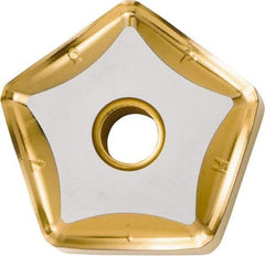 Kyocera - PNMG1106 GM Grade PR1525 Carbide Milling Insert - Megacoat Nano Finish, 6.35mm Thick - Americas Industrial Supply