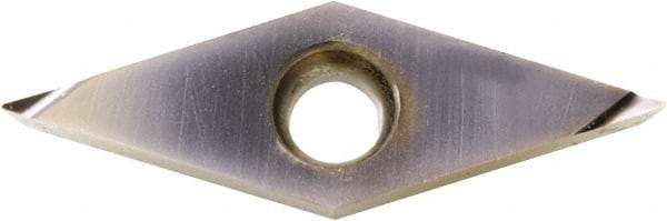 Kyocera - VBET2201 FSF Grade PR930 Carbide Turning Insert - TiCN Finish, 35° Diamond, 1/4" Inscr Circle, 1/8" Thick, 0.001" Corner Radius - Americas Industrial Supply