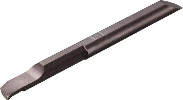 Kyocera - 6mm Min Bore Diam, 30mm Max Bore Depth, 6mm Shank Diam, Boring Bar - 0.001969" Corner Radius, Right Hand Cut, Solid Carbide - Exact Industrial Supply