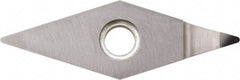 Kyocera - VNMM330.5 Grade KPD001 Polycrystalline Diamond (PCD) Turning Insert - Uncoated, 35° Diamond, 3/8" Inscr Circle, 3/16" Thick, 0.008" Corner Radius - Americas Industrial Supply