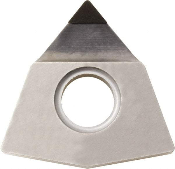 Kyocera - WNMM431 Grade KPD001 Polycrystalline Diamond (PCD) Turning Insert - Uncoated, 80° Trigon, 1/2" Inscr Circle, 3/16" Thick, 1/64" Corner Radius - Americas Industrial Supply