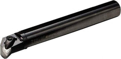 Kyocera - 1-1/2" Min Bore Diam, 12" OAL, 1" Shank Diam, DDUN Indexable Boring Bar - 1.575" Max Bore Depth, DNMG 43.. Insert, Screw Clamping Holding Method - Americas Industrial Supply