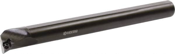 Kyocera - 30mm Min Bore Diam, 250mm OAL, 25mm Shank Diam, S-SDQC-A Indexable Boring Bar - 38mm Max Bore Depth, DCGT 325.., DCGW 325.., DCMT 325.., DCMW 325.. Insert, Screw Holding Method - Americas Industrial Supply