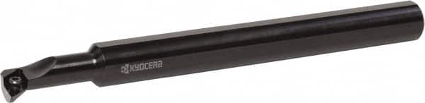 Kyocera - 0.984" Min Bore Diam, 9" OAL, 1" Shank Diam, S...SDZC Indexable Boring Bar - 2.09" Max Bore Depth, DCGT 325.., DCGW 325.., DCMT 325.., DCMW 325.. Insert, Screw Holding Method - Americas Industrial Supply