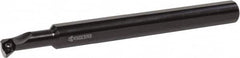 Kyocera - 0.63" Min Bore Diam, 7" OAL, 5/8" Shank Diam, S...SDZC Indexable Boring Bar - 1.52" Max Bore Depth, DCGT 215.., DCGW 215.., DCMT 215.., DCMW 215.. Insert, Screw Holding Method - Americas Industrial Supply