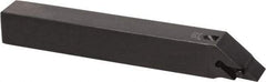 Kyocera - AVJB, Right Hand Cut, 93° Lead Angle, 10mm Shank Height x 10mm Shank Width, Neutral Rake Indexable Turning Toolholder - 120mm OAL, VB.. 22.., VC.. 22.. Insert Compatibility, Series AVJB - Americas Industrial Supply