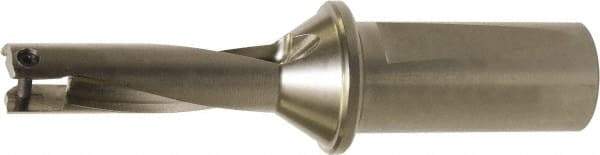 Kyocera - 1.732" Max Drill Depth, 12.5mm Diam, Indexable Insert Drill - 1 Insert, 3/4" Shank Diam, Flange Shank - Americas Industrial Supply