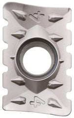Kyocera - APMT250608 NB4 Grade PR1230 Carbide Milling Insert - Megacoat Finish, 6.35mm Thick, 0.8mm Corner Radius - Americas Industrial Supply