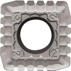 Kyocera - SPMT1806 NB2 Grade PR1230 Carbide Milling Insert - Megacoat Finish, 6.35mm Thick, 18mm Inscribed Circle - Americas Industrial Supply