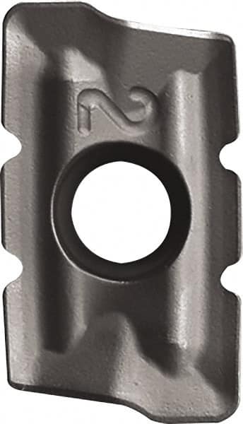 Kyocera - BDMT11T308 N2 Grade PR1535 Carbide Milling Insert - Megacoat Nano Finish, 3.8mm Thick, 0.8mm Corner Radius - Americas Industrial Supply