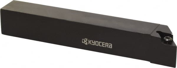 Kyocera - SDJC, Left Hand Cut, 93° Lead Angle, 20mm Shank Height x 20mm Shank Width, Neutral Rake Indexable Turning Toolholder - 125mm OAL, DC.. 325.. Insert Compatibility, Series SDJC - Americas Industrial Supply