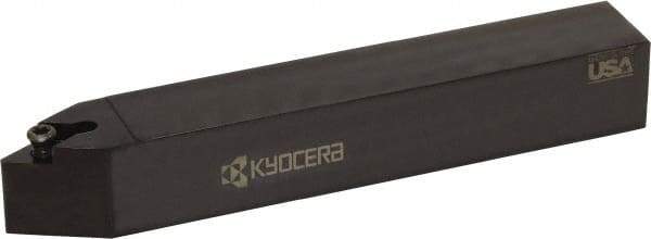 Kyocera - SDNC, Neutral Cut, 63° Lead Angle, 3/4" Shank Height x 3/4" Shank Width, Neutral Rake Indexable Turning Toolholder - 5" OAL, DC.. Insert Compatibility, Series SDNC - Americas Industrial Supply