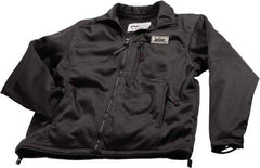 Techniche - Size XS Heated & Water Resistant Jacket - Black, Nylon & Polyester, Zipper Closure - Americas Industrial Supply