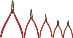 Wiha - 5 Piece Retaining Ring Plier Set - Comes in Box - Americas Industrial Supply