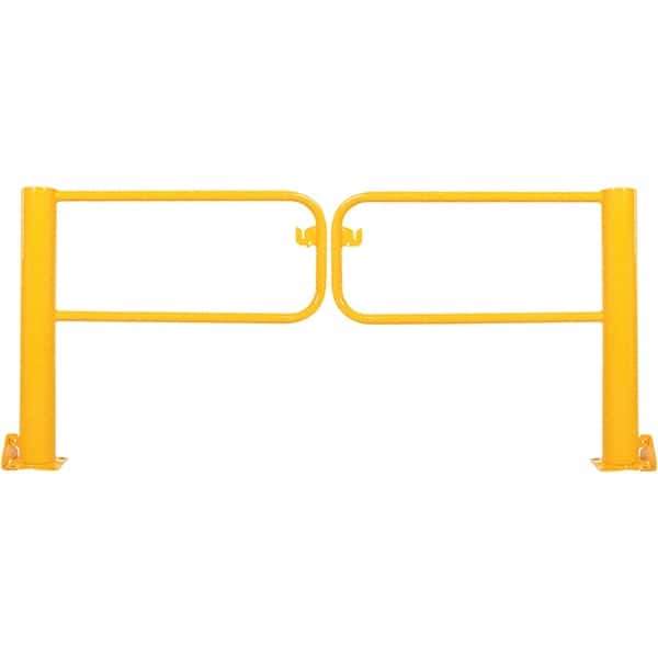 Vestil - Steel Rail Safety Gate - 108-1/16" Wide x 9" Door Height, - Americas Industrial Supply