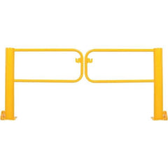 Vestil - Steel Rail Safety Gate - 108-1/16" Wide x 9" Door Height, - Americas Industrial Supply