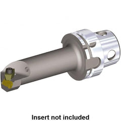 Kennametal - Insert Style NG 3R, 140mm Head Length, Left Hand Cut, Internal Modular Threading Cutting Unit Head - System Size KM4X63, 22mm Center to Cutting Edge, Series NE - Americas Industrial Supply