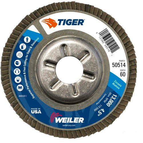 4 1/2 TIGER DISC ABRASIVE - Americas Industrial Supply