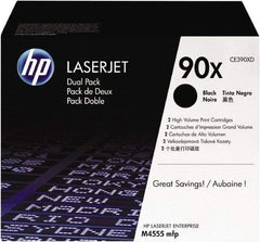 Hewlett-Packard - Black Toner Cartridge - Use with HP LaserJet Enterprise 600 M601, M602, M603, M4555 MFP - Americas Industrial Supply