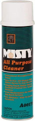 Misty - 20 oz Aerosol All-Purpose Cleaner - Foam, Ammonia, Mint - Americas Industrial Supply
