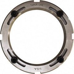 Taper Line - 1.563-18 Thread, 2" Bore Diam, 2-1/4" OD, Shaft Locking Device - 7/16" OAW - Americas Industrial Supply