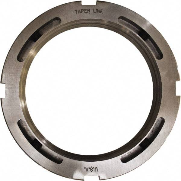 Taper Line - 4.325-12 Thread, 5-9/32" Bore Diam, 5.718" OD, Shaft Locking Device - 25/32" OAW - Americas Industrial Supply