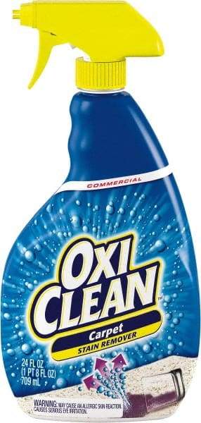 Oxi Clean - 24 oz Trigger Bottle Carpet/Fabric Stain & Spot Remover - Fresh Scent, Use on Carpets & Rugs - Americas Industrial Supply