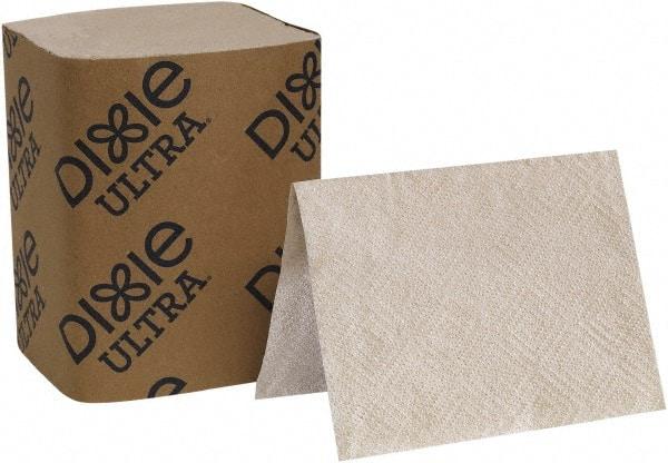 Georgia Pacific - 5" Long x 6-1/2" Wide, Paper Napkins - 2 Ply, Brown - Americas Industrial Supply