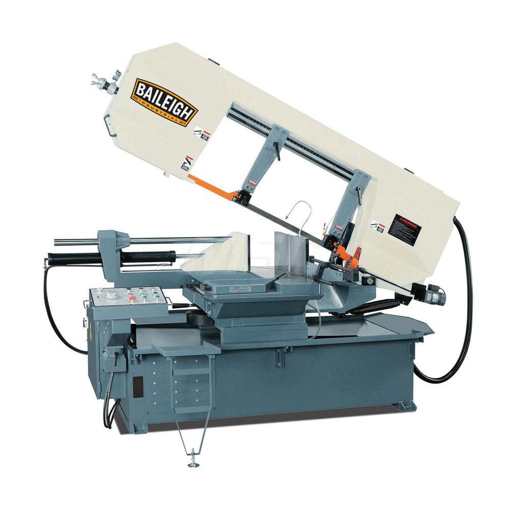 Horizontal Bandsaw: 17 x 24″ Rectangular, Belt Drive 3 Phase, Coolant System