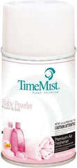 TimeMist - 6.6 oz Air Freshener Dispenser Canister Refill - Baby Powder, Compatible with TimeMist Metered Fragrance Dispensers - Americas Industrial Supply