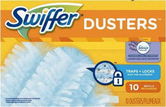 Swiffer - Replacement Fiber Duster - 6" OAL, Light Blue - Americas Industrial Supply