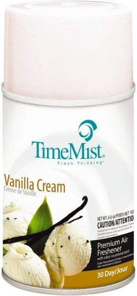 TimeMist - 6.6 oz Air Freshener Dispenser Canister Refill - Vanilla, Compatible with TimeMist Metered Fragrance Dispensers - Americas Industrial Supply