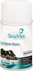TimeMist - 6.6 oz Air Freshener Dispenser Canister Refill - Caribbean Waters, Compatible with TimeMist Metered Fragrance Dispensers - Americas Industrial Supply