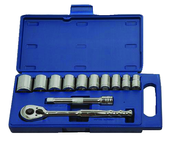 12 Piece - 1/2" Drive - 12 Point - Combination Kit - Americas Industrial Supply